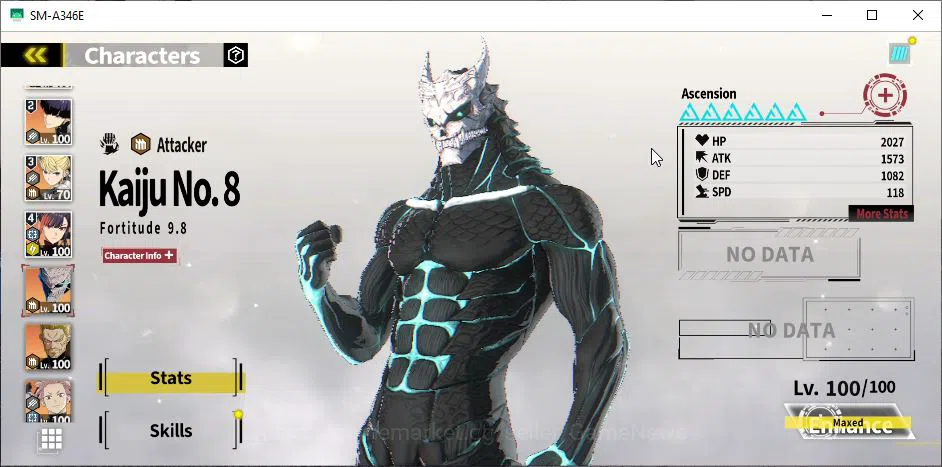 Kaiju No. 8 The Game Accounts [MOBILE]23 SSR|Christmas: Gen&Kikoru+SignA2,Meixin image 16