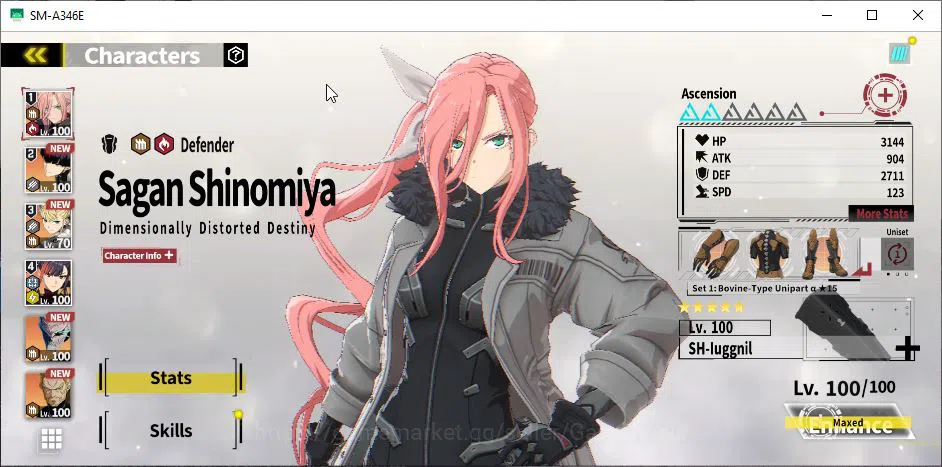 Kaiju No. 8 The Game Accounts [MOBILE]23 SSR|Christmas: Gen&Kikoru+SignA2,Meixin image 3
