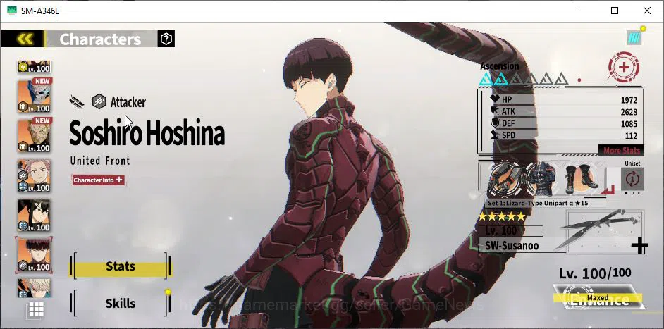 Kaiju No. 8 The Game Accounts [MOBILE]23 SSR|Christmas: Gen&Kikoru+SignA2,Meixin image 6