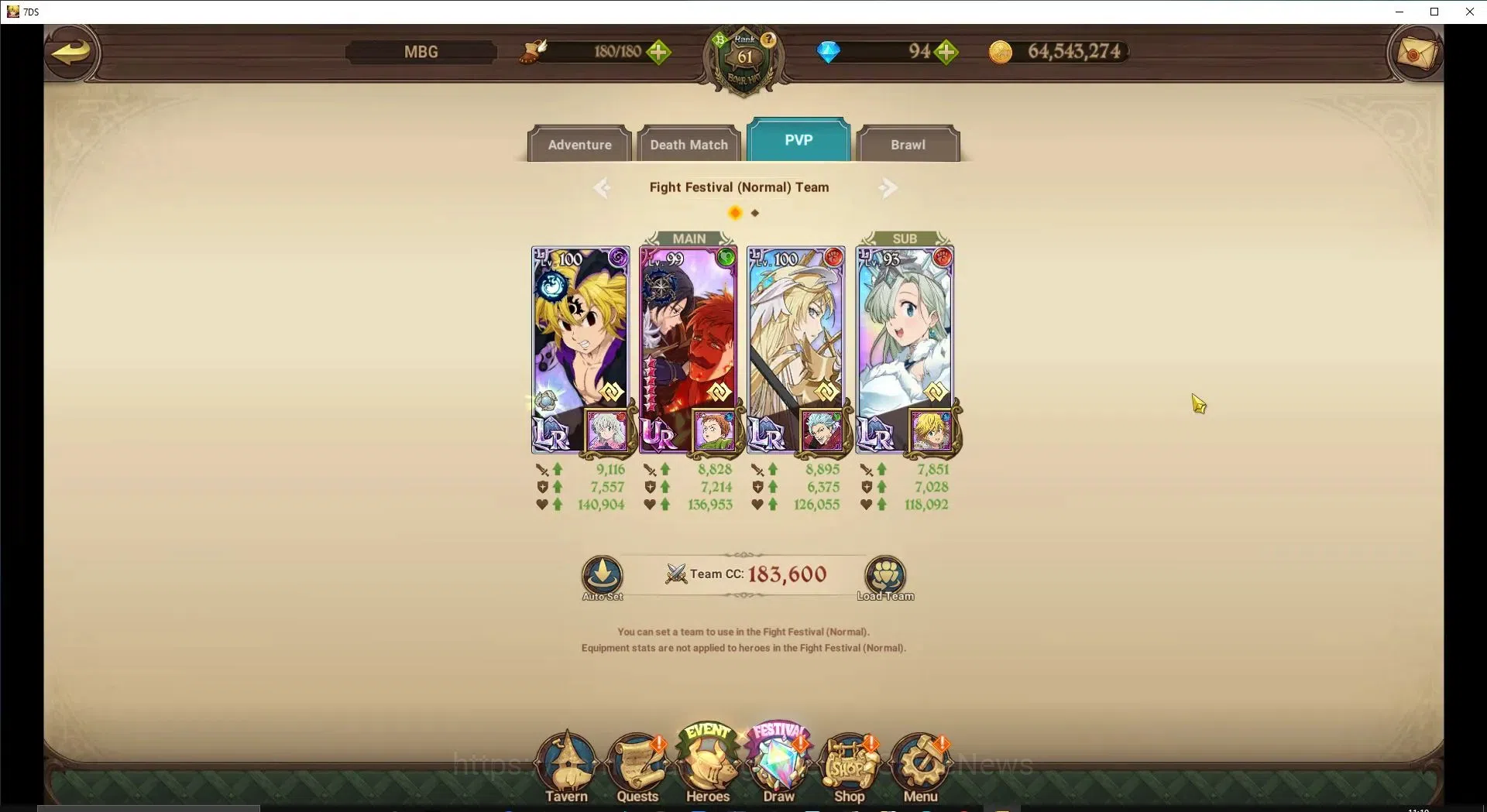 The Seven Deadly Sins: Grand Cross Accounts Global|4,3M CC|94 DM+133 LS|5 LR+7 UR|NMeli3/6,Bru image 13