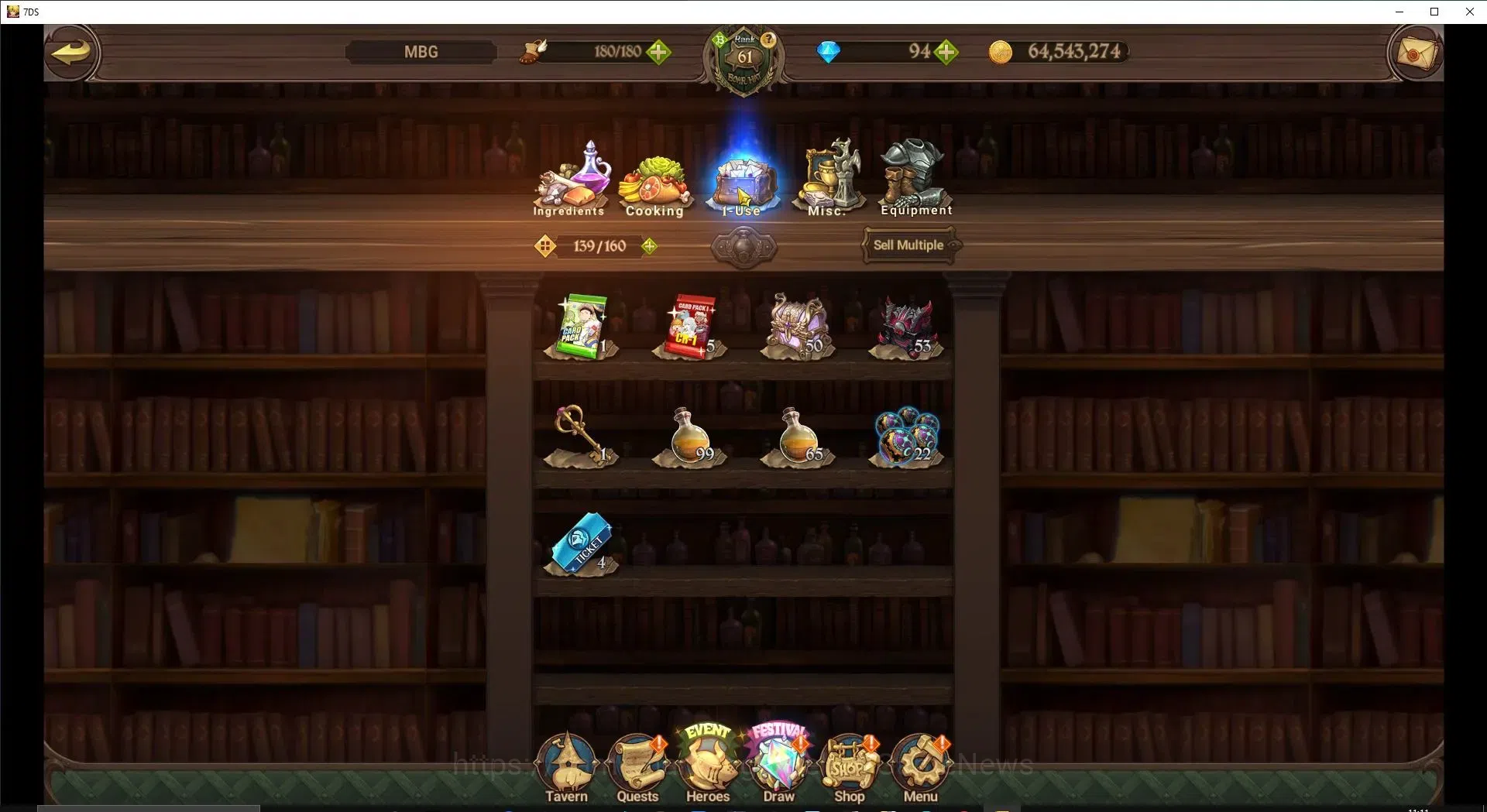 The Seven Deadly Sins: Grand Cross Accounts Global|4,3M CC|94 DM+133 LS|5 LR+7 UR|NMeli3/6,Bru image 19