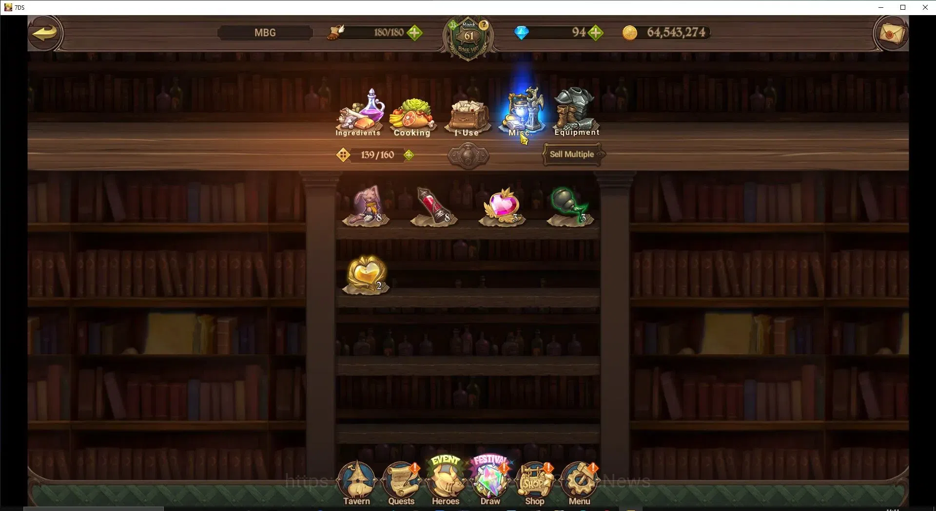 The Seven Deadly Sins: Grand Cross Accounts Global|4,3M CC|94 DM+133 LS|5 LR+7 UR|NMeli3/6,Bru image 20