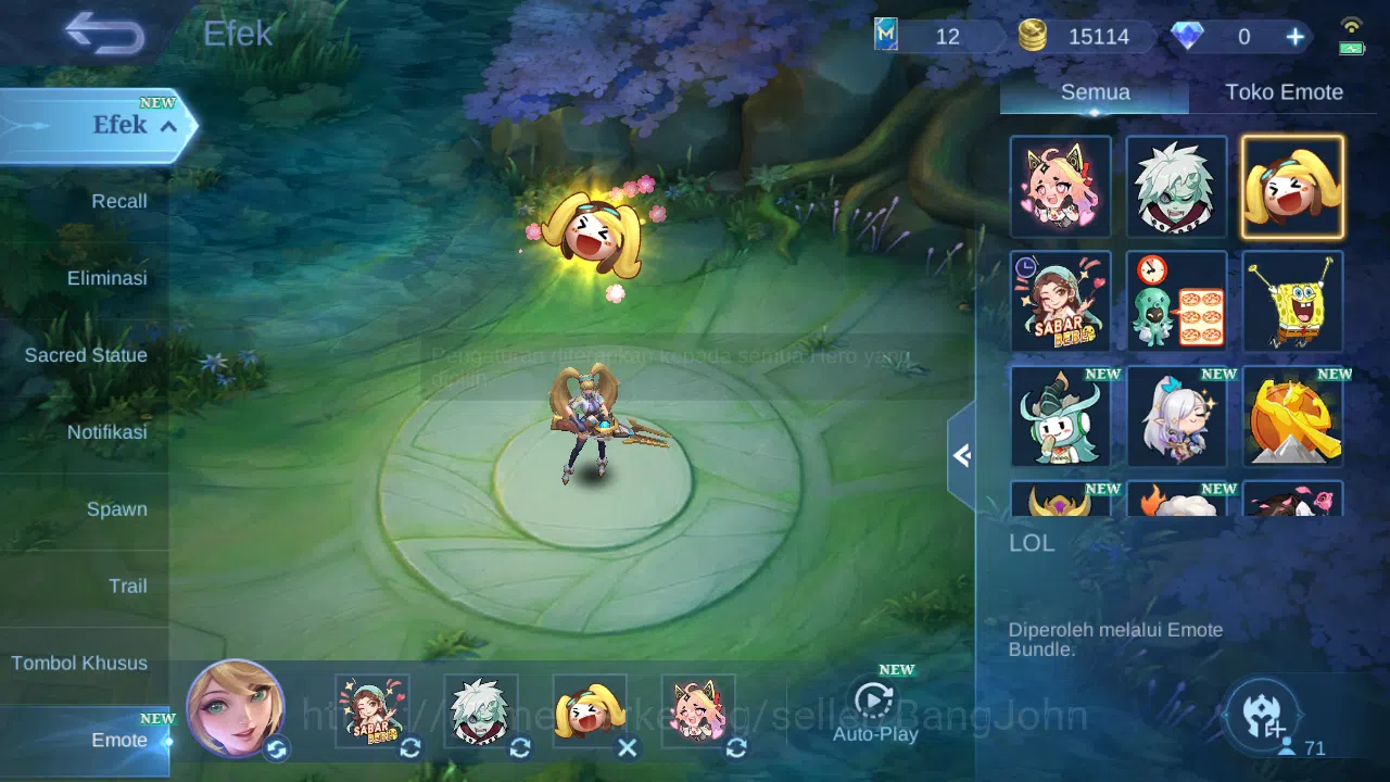 Mobile Legends: Bang Bang Accounts Others Hero 71 Skin 81 | Prime Granger | Create Luoyi | Lightborn Harith | Dtamer Lance 10