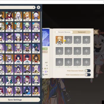 Genshin Impact End Game ASIA|AR 59|9 Limited+2(*5Wep)|ChascaC1+Sign,Linnea image 1