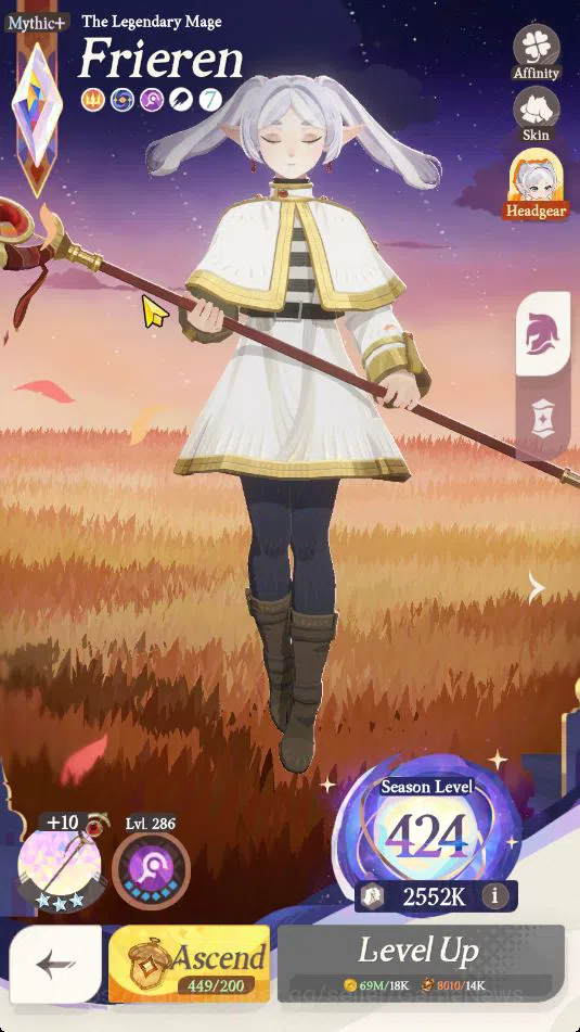 AFK Journey Accounts GLOBAL|Ready Gacha|Collab Frieren|Supreme+ Aurora| image 7