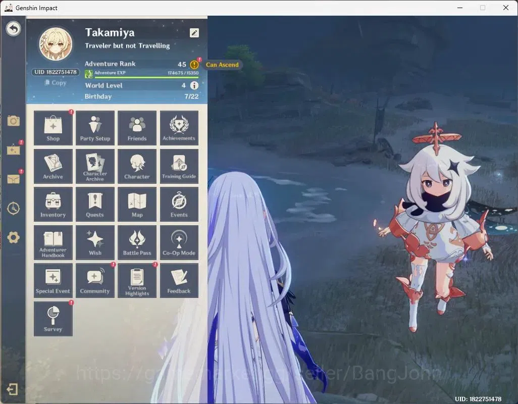 Genshin Impact Accounts Asia | AR 45|3 limit (Skirk,Escoffier,Linnea)|1(*5 image 2