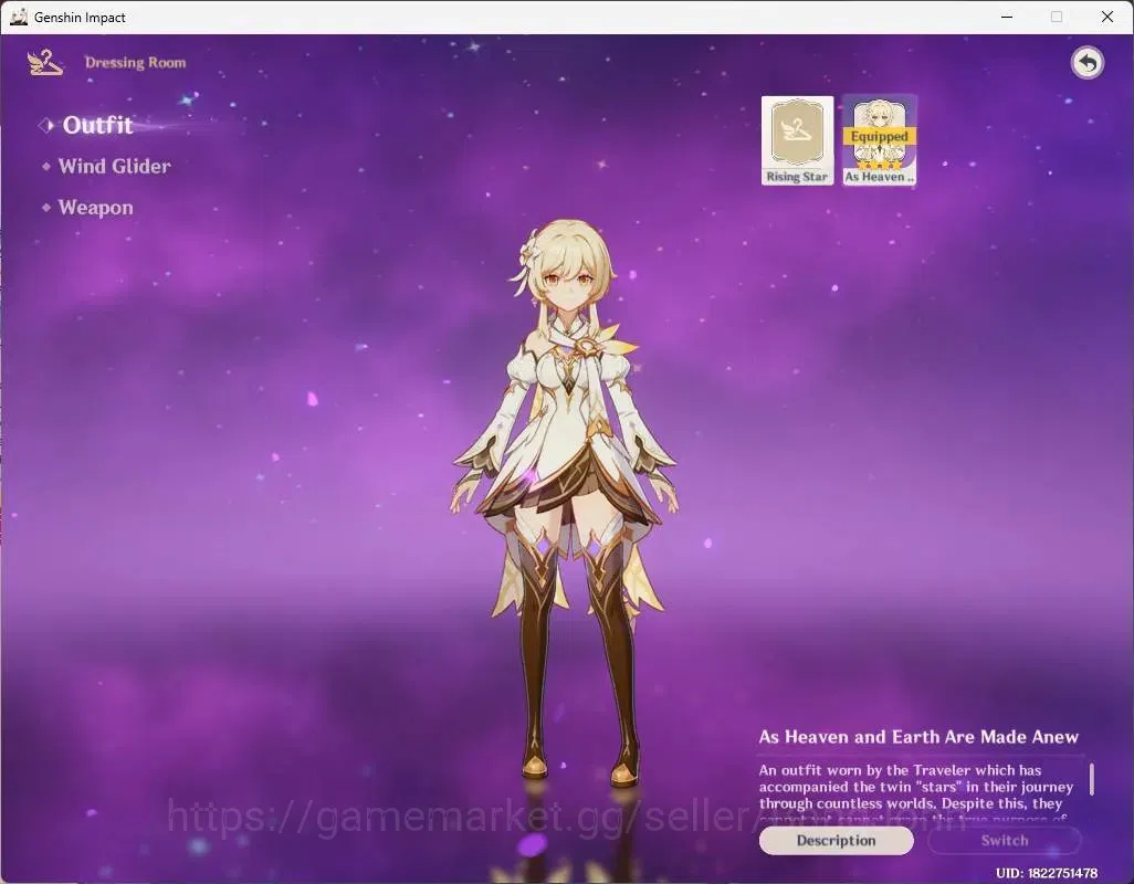 Genshin Impact Accounts Asia | AR 45|3 limit (Skirk,Escoffier,Linnea)|1(*5 image 8
