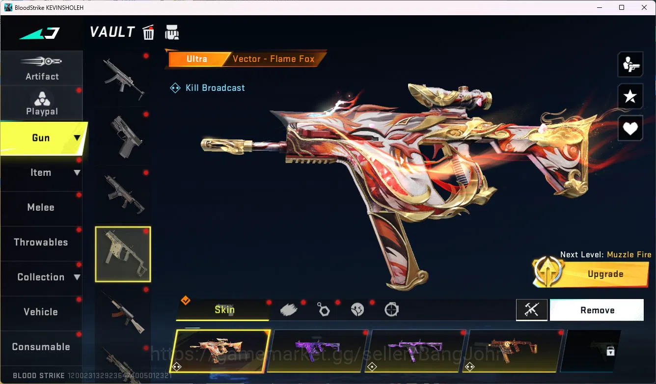 Blood Strike Accounts ASIA|ETHERNAL=ZERO|COLLAB=KAG-6|EVOLVED=FAL|LIMITE image 13