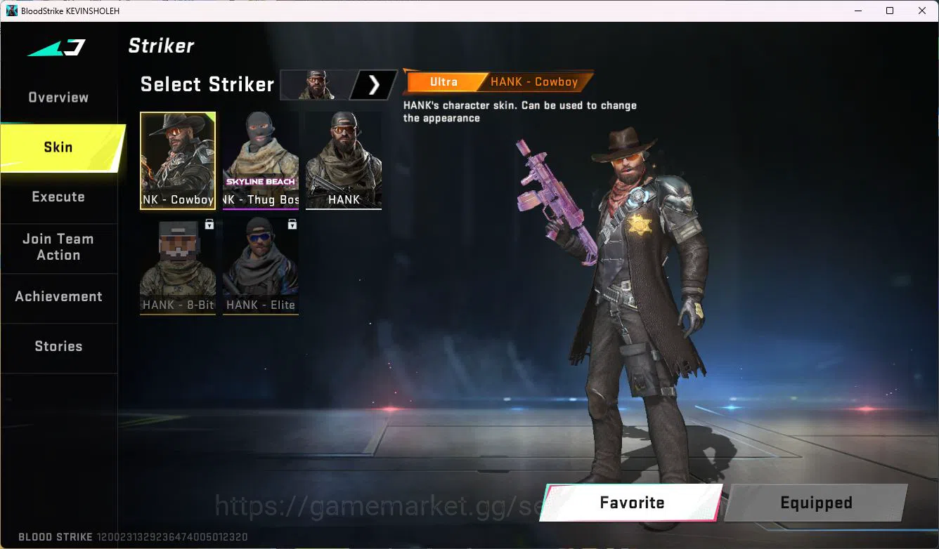 Blood Strike Accounts ASIA|ETHERNAL=ZERO|COLLAB=KAG-6|EVOLVED=FAL|LIMITE image 19