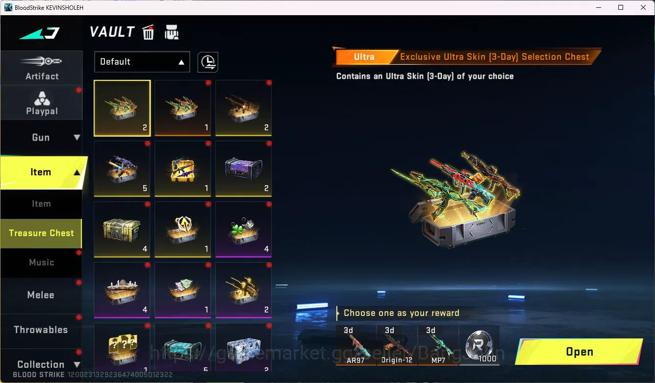 Blood Strike Accounts ASIA|ETHERNAL=ZERO|COLLAB=KAG-6|EVOLVED=FAL|LIMITE image 6