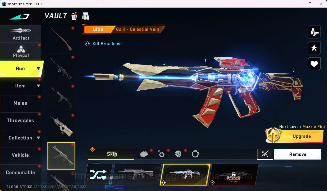 Blood Strike Accounts ASIA|ETHERNAL=ZERO|COLLAB=KAG-6|EVOLVED=FAL|LIMITE image 8