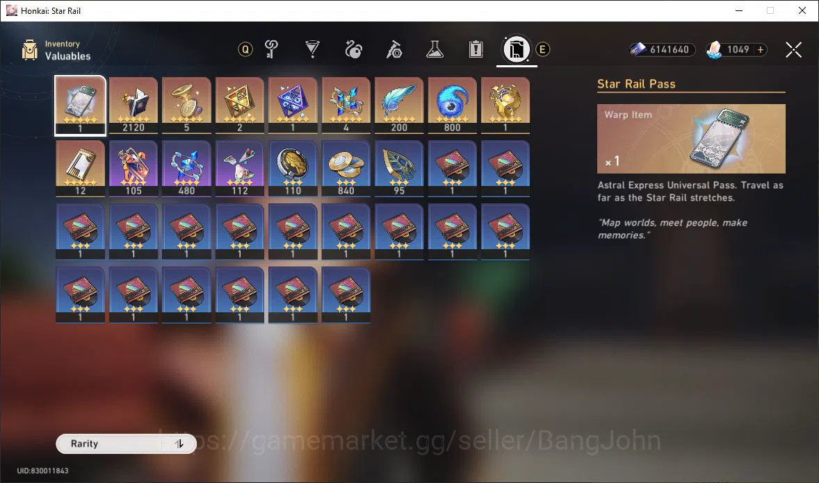 Honkai Star Rail Accounts [ASIA] TL 45 | 14 Limit | Feixiao | Topaz & Numby  image 3