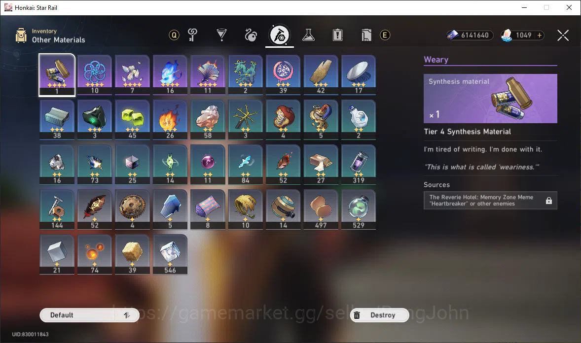 Honkai Star Rail Accounts [ASIA] TL 45 | 14 Limit | Feixiao | Topaz & Numby  image 6