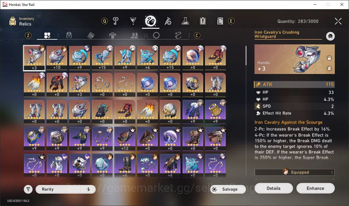 Honkai Star Rail Accounts [ASIA] TL 45 | 14 Limit | Feixiao | Topaz & Numby  image 7