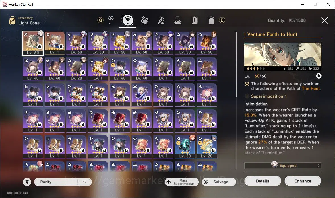 Honkai Star Rail Accounts [ASIA] TL 45 | 14 Limit | Feixiao | Topaz & Numby  image 8