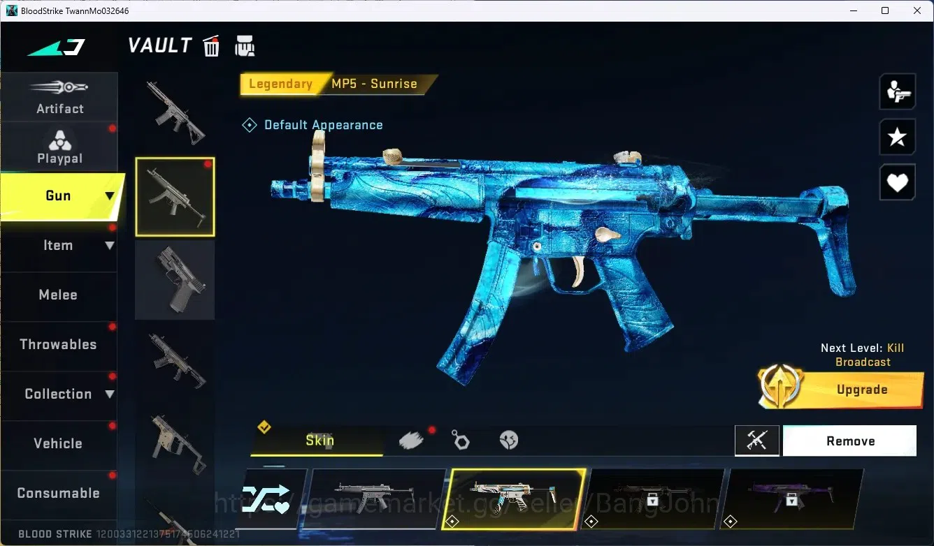 Blood Strike Accounts ASIA | 1 Eternal: AUG-Empyrean | 1 Legendary Gun | image 2