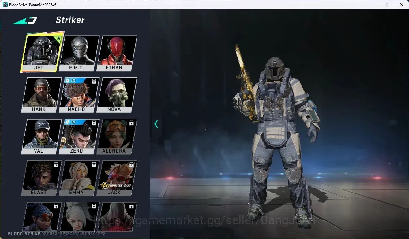 Blood Strike Accounts ASIA | 1 Eternal: AUG-Empyrean | 1 Legendary Gun | image 6