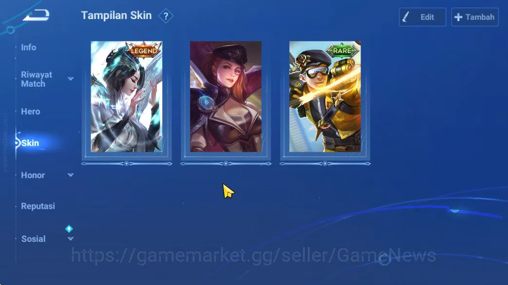 Honor of Kings Smurf Hero 14 Skin 3|Fresh Starter| (Consort Yu Legend)  image 1