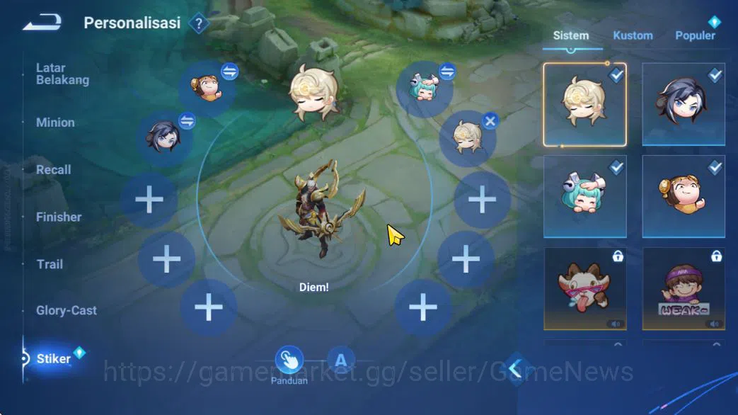 Honor of Kings Accounts Smurf Hero 14 Skin 3|Fresh Starter| (Consort Yu Legend) [Hou Yi Rare] Milady,SNK 2|Log 6