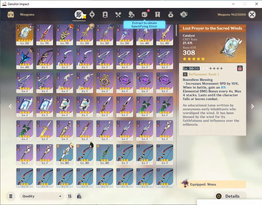 Genshin Impact Accounts Mid Game ASIA|AR 55|2 Limited + 1(*5Weapon)|| Emilie +C5,Mavuika |MC Female|Take Mail|CheckSS(GI4915) 5
