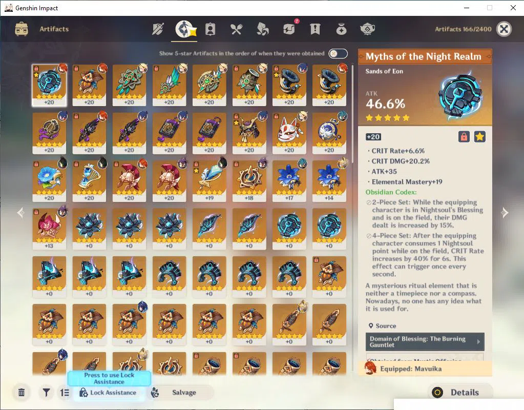 Genshin Impact Accounts Mid Game ASIA|AR 55|2 Limited + 1(*5Weapon)|| Emilie +C5,Mavuika |MC Female|Take Mail|CheckSS(GI4915) 6