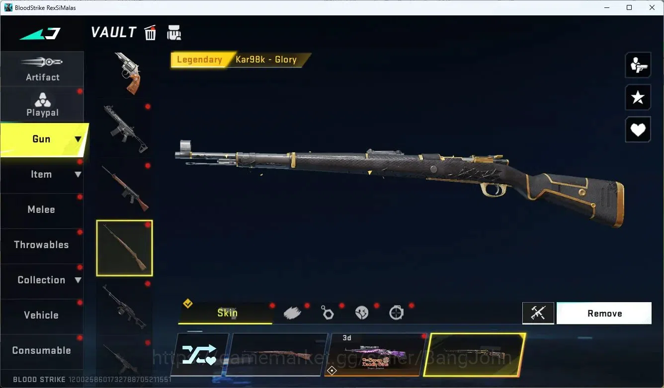 Blood Strike Accounts ASIA | 1 TR Melee|Legendary Katana|AOT FAL|2 ULTRA image 12