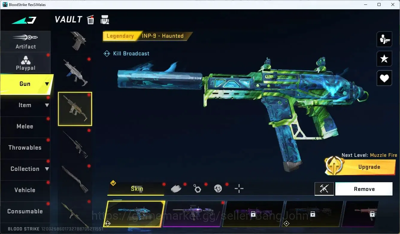 Blood Strike Accounts ASIA | 1 TR Melee|Legendary Katana|AOT FAL|2 ULTRA image 9