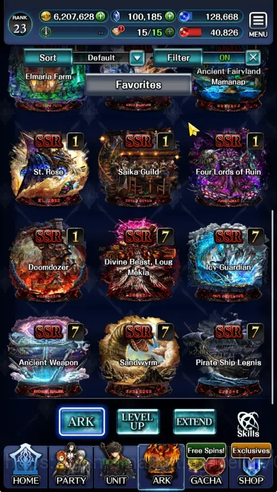 Last Cloudia Accounts Mid‑Game GLOBAL|Rank 23|100k Crystal|Collab BF (OK Ark,FG Vargas)|TopTierUnit (G Lilaha,KoG Mauna,SM 10