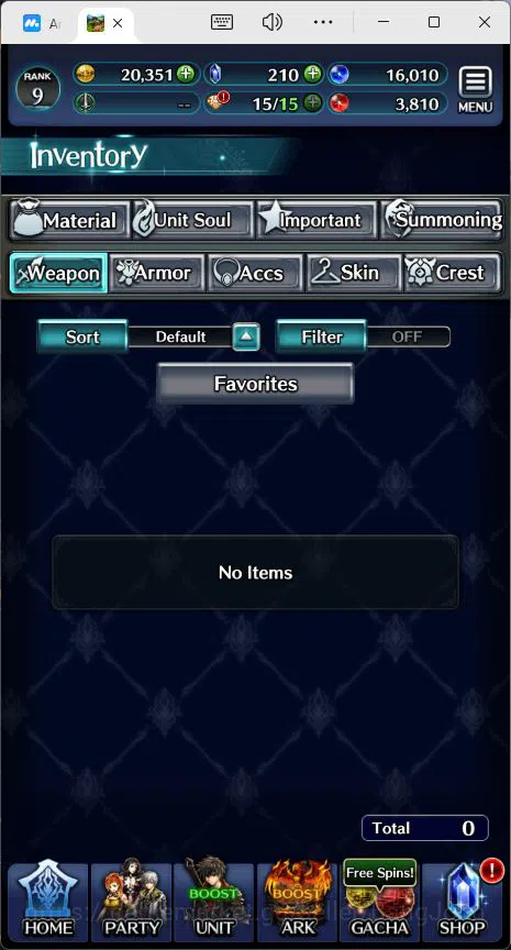 Last Cloudia Accounts GLOBAL|Rank 9|Collab Swordsman,Mia|Other Unit MBRe image 2