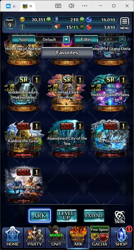 Last Cloudia Accounts GLOBAL|Rank 9|Collab Swordsman,Mia|Other Unit MBRe image 6