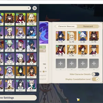 Genshin Impact Accounts Others ASIA|AR56|6 Limited(3*5 Wpn)|ClorindeC1,Furina,Chasca,Xilonen|CheckSSTakeMail(GI1791Z)