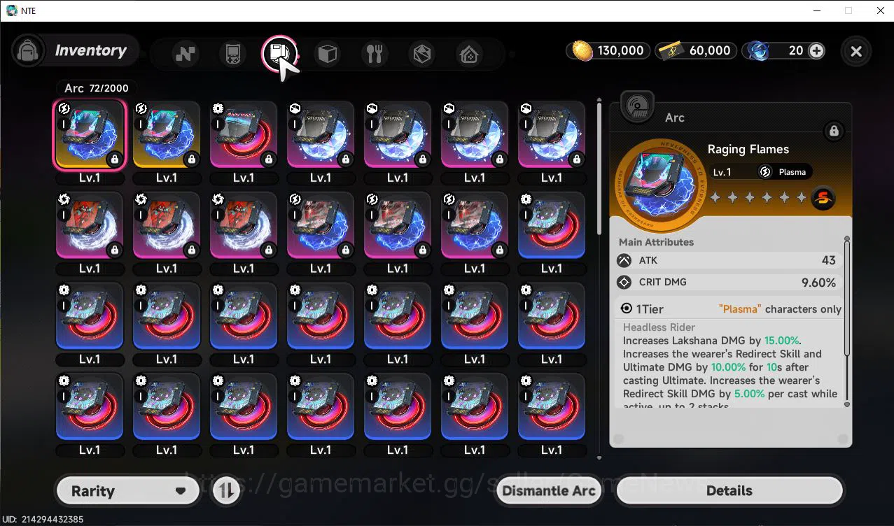Neverness to Everness Accounts GLOBAL EU |HL 3| 2 SSR Limited Nanally & Daffodill image 7