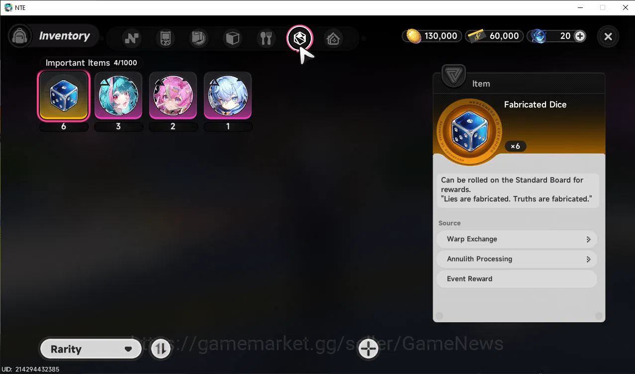 Neverness to Everness Accounts GLOBAL EU |HL 3| 2 SSR Limited Nanally & Daffodill image 8