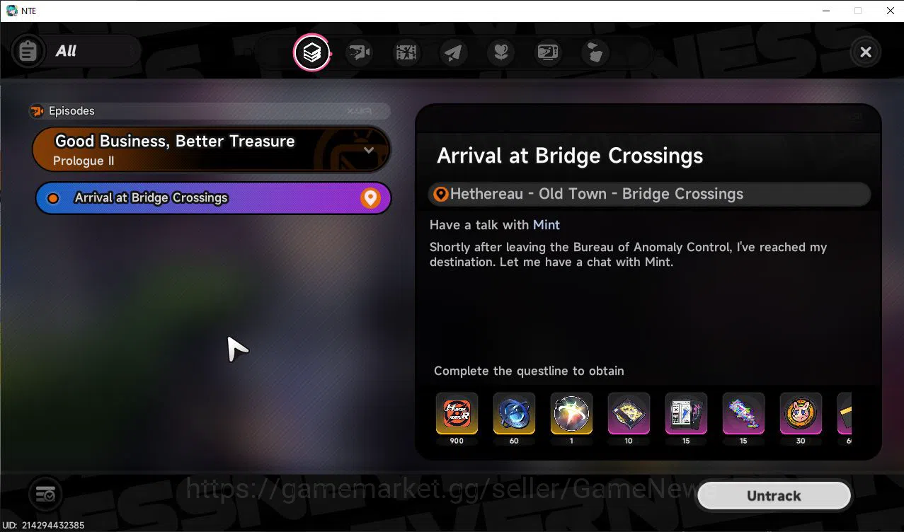 Neverness to Everness Accounts GLOBAL EU |HL 3| 2 SSR Limited Nanally & Daffodill image 9