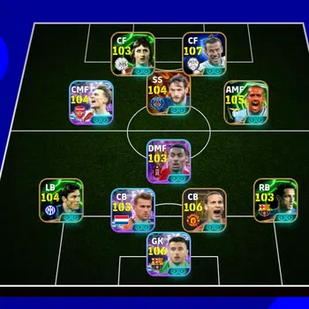 eFootball Accounts Legends & Iconic Players EFOOTBALL COLLECTIVE 3231+ | BIGTIME G BALE,BIGTIME KVRATSKILIA,LEGEND R