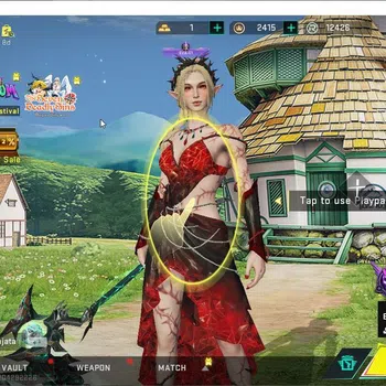 Blood Strike Collab Skin ASIA|ETERNAL Lv2 UZI-StarChsr+Scythe-Luna,Collab 7 image 1