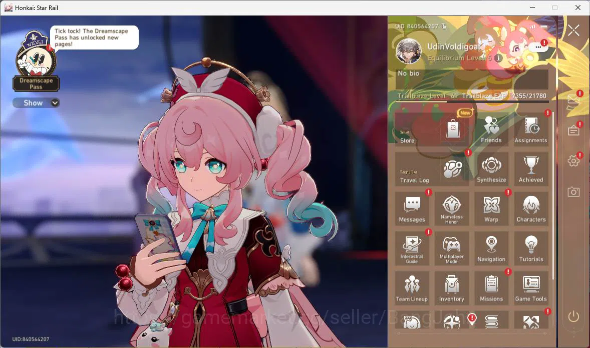 ASIA|TL 61|8 Limit|Castorice+sign,Hyacine+sign,Sparxie,Silverwolf,Ruan Mei,Fu Xuan,etc|Check SS|MC Male|HSR304B Honkai Star Rail Others ASIA|TL 61|8 Limit|Castorice+sign,Hyacine+sign,Spa image 1