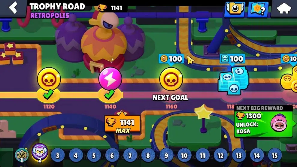 Brawl Stars Accounts 1141 Trophy|15 Brawlers 6 Epic [Edgar,Emz,Etc]|6 S image 10