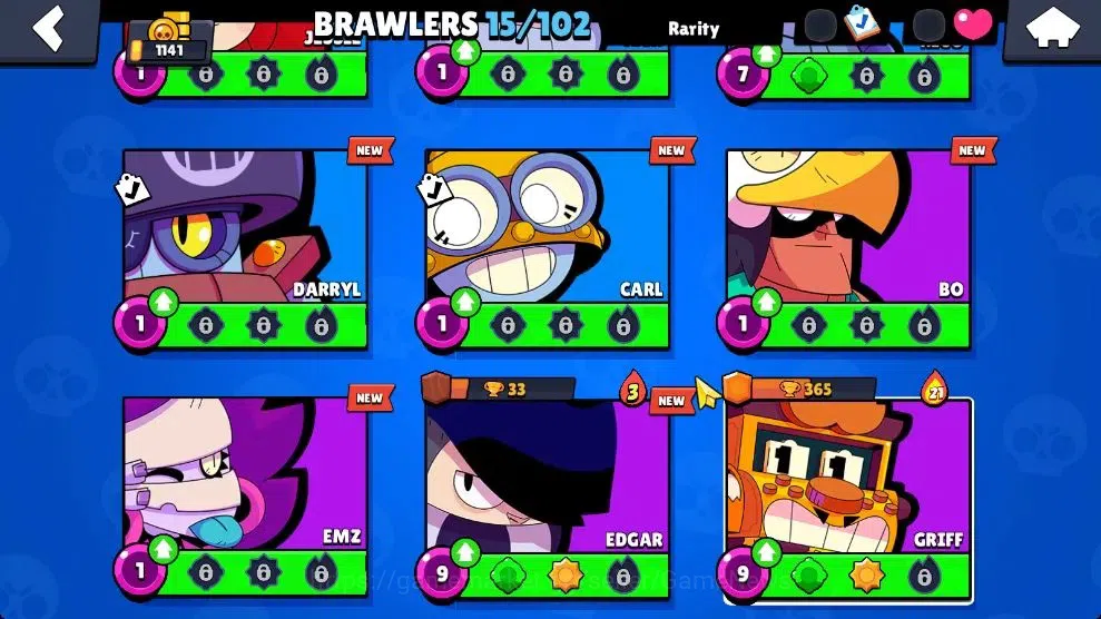 Brawl Stars Accounts 1141 Trophy|15 Brawlers 6 Epic [Edgar,Emz,Etc]|6 S image 6