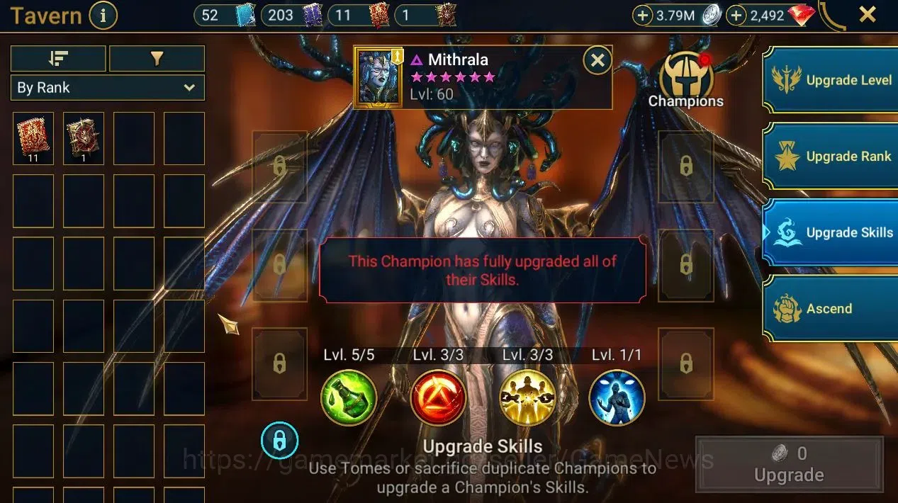 Raid: Shadow Legends Accounts Endgame Lv 77 4,8M Pwr|2 Myth Mikage,Embrys+80 Legend(Thor,Hilvi,Yukimasa,Donatello,2 18