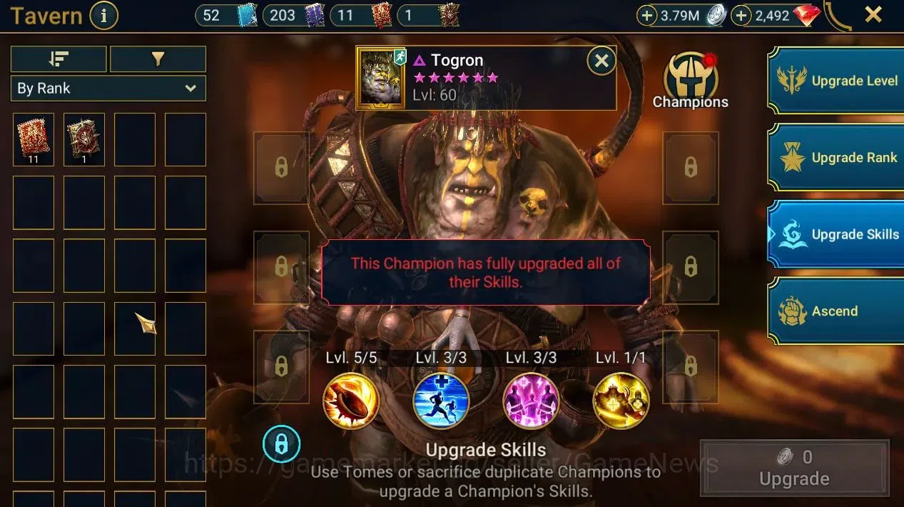Raid: Shadow Legends Accounts Endgame Lv 77 4,8M Pwr|2 Myth Mikage,Embrys+80 Legend(Thor,Hilvi,Yukimasa,Donatello,2 19
