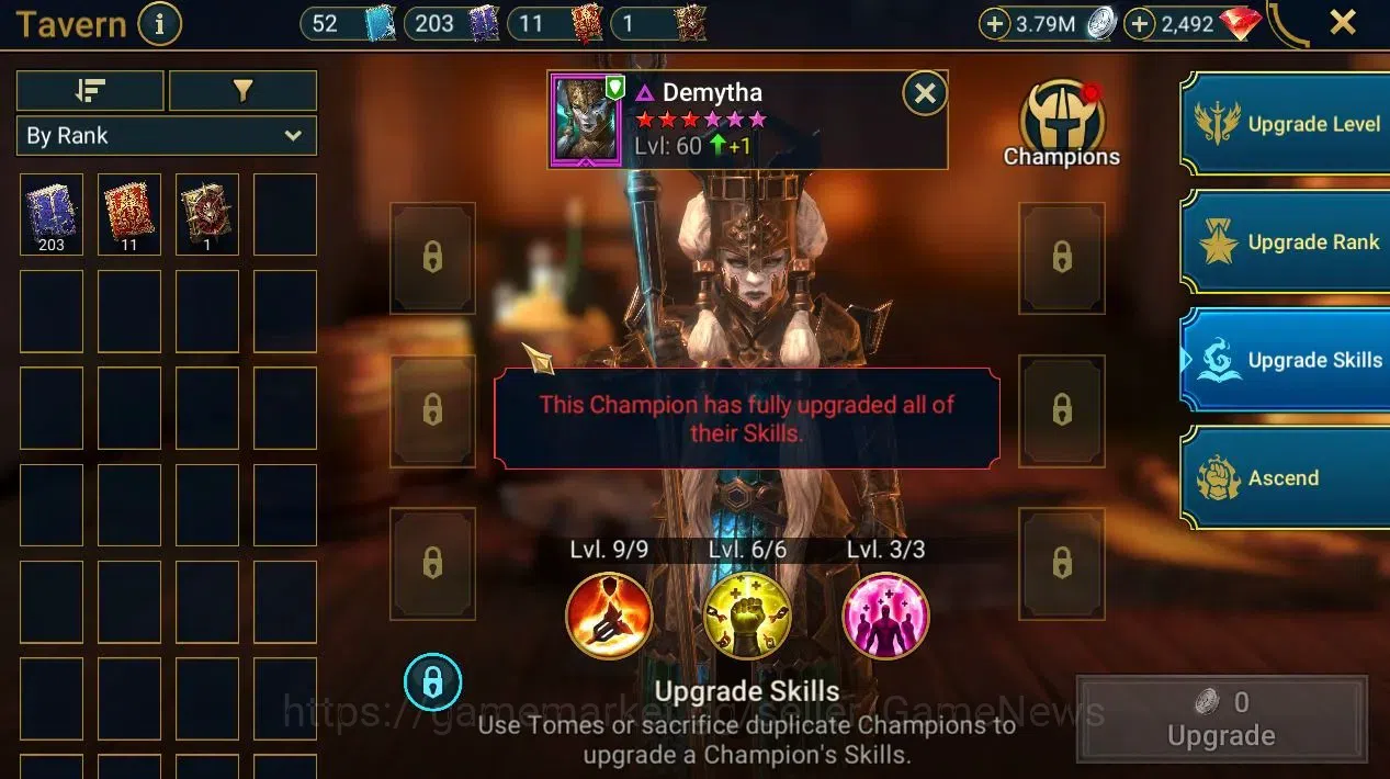 Raid: Shadow Legends Accounts Endgame Lv 77 4,8M Pwr|2 Myth Mikage,Embrys+80 Legend(Thor,Hilvi,Yukimasa,Donatello,2 7
