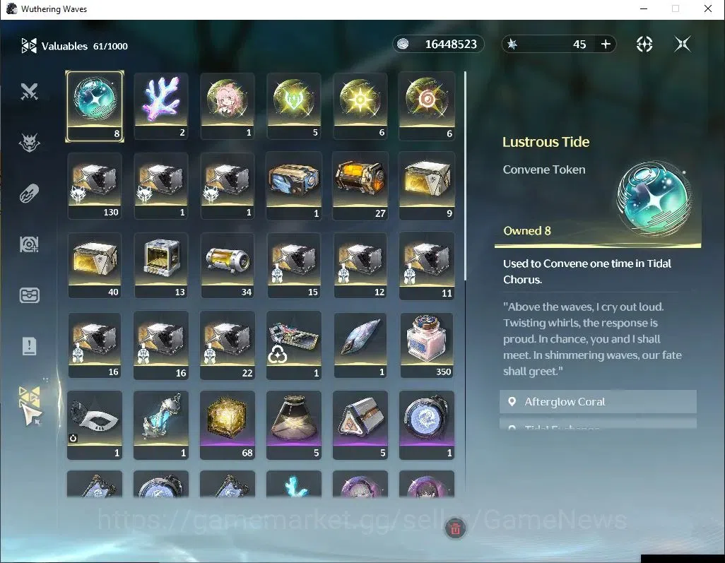 Wuthering Waves Accounts NA|UL 48|2 Limited| [Hiyuki R6]+Sign, Mornye |Data image 9