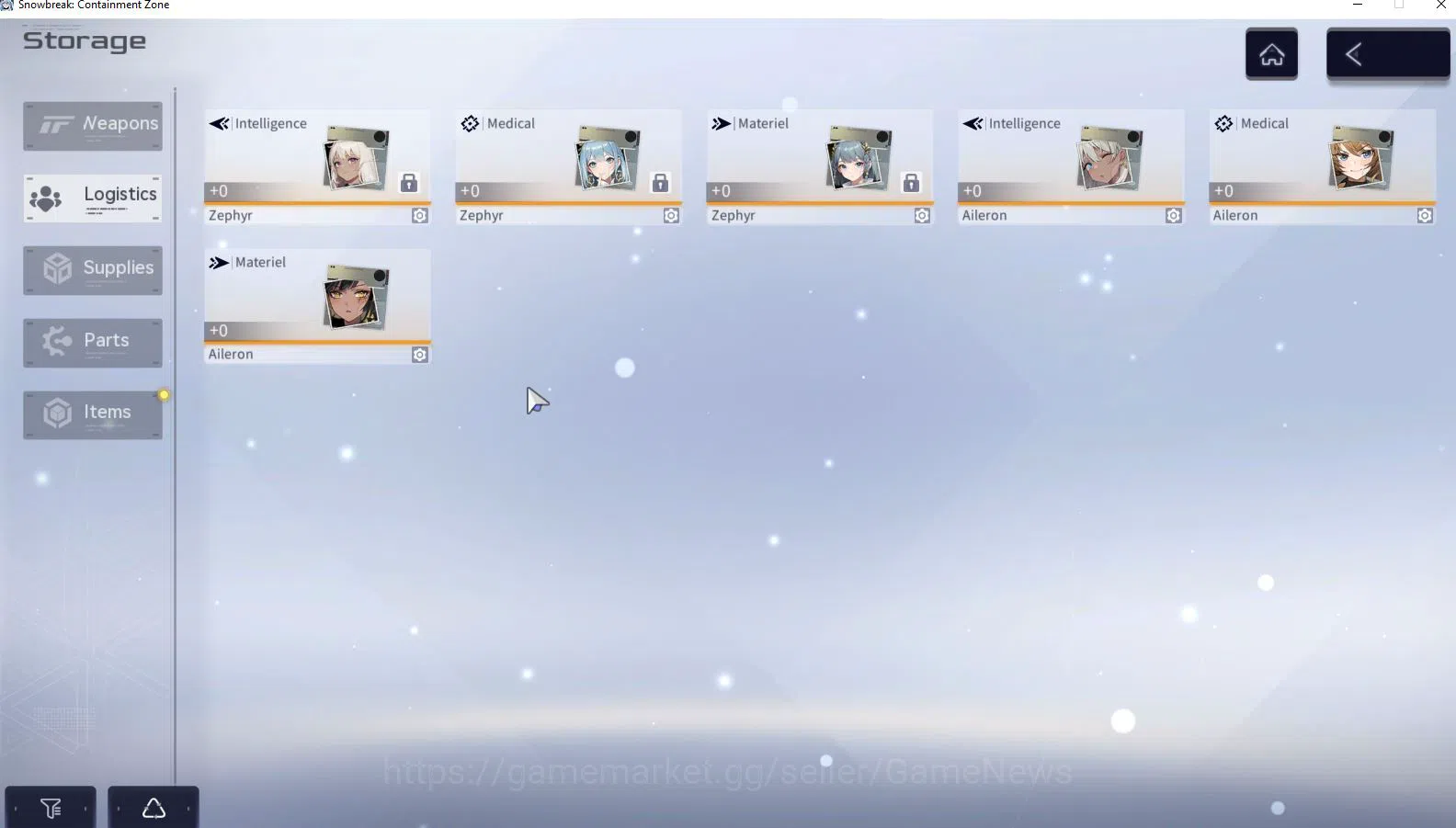 Snowbreak: Containment Zone Accounts SEA | Lv 5 | Starter Box Limit SSR And Weapon + 3 image 4
