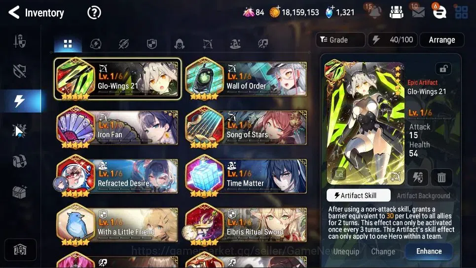 Epic Seven Accounts GLOBAL UnVerif|New Era|3 ML(Monarch S Iseria,Harse image 13