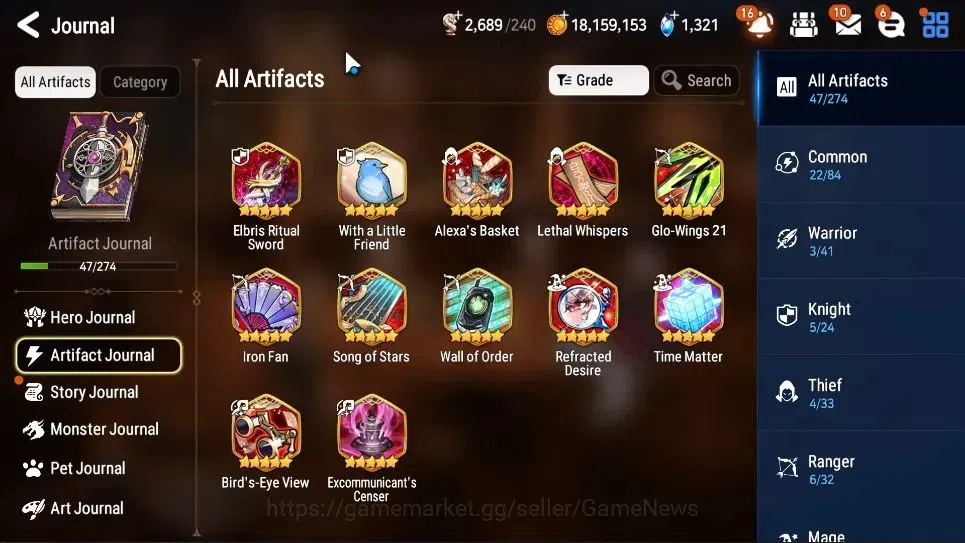 Epic Seven Accounts GLOBAL UnVerif|New Era|3 ML(Monarch S Iseria,Harse image 8
