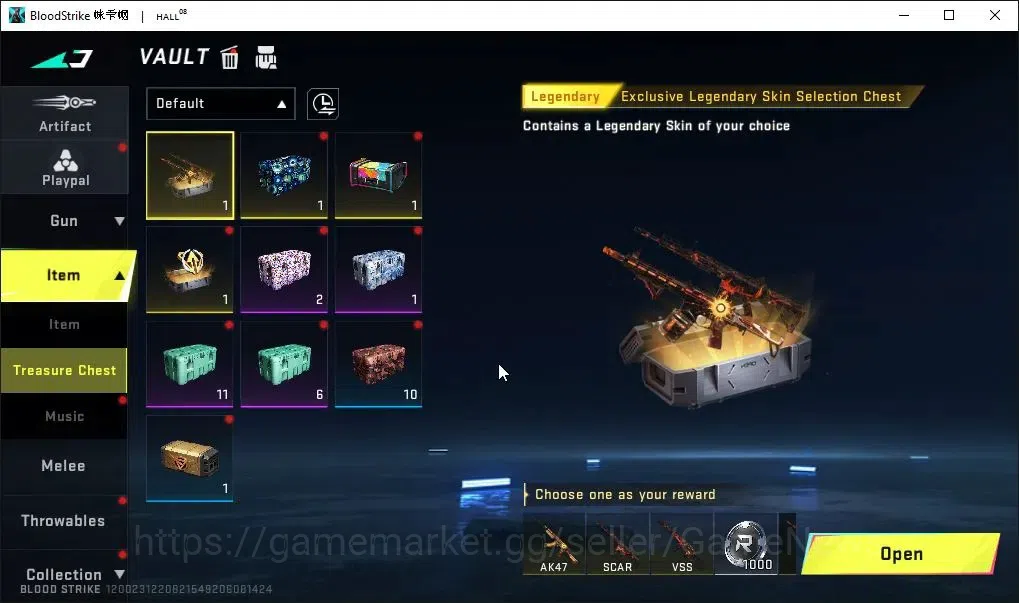 Blood Strike Accounts ASIA|ETERNAL DEagle-Scorpius|Collab 7DS[KAR98k,QBZ image 16