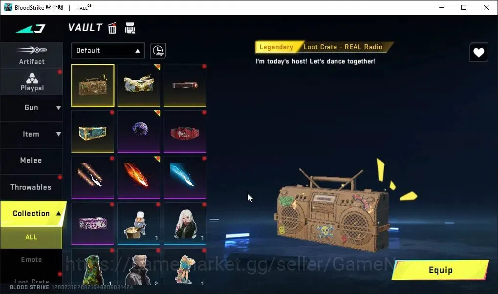 Blood Strike Accounts ASIA|ETERNAL DEagle-Scorpius|Collab 7DS[KAR98k,QBZ image 17