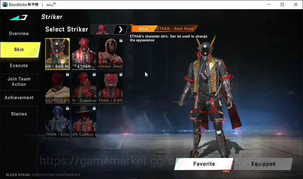 Blood Strike Accounts ASIA|ETERNAL DEagle-Scorpius|Collab 7DS[KAR98k,QBZ image 3