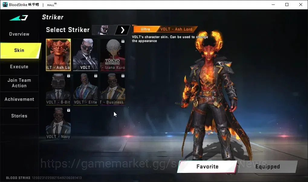 Blood Strike Accounts ASIA|ETERNAL DEagle-Scorpius|Collab 7DS[KAR98k,QBZ image 6